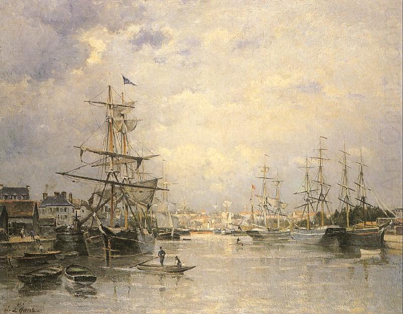 The Port of Caen, Lepine, Stanislas